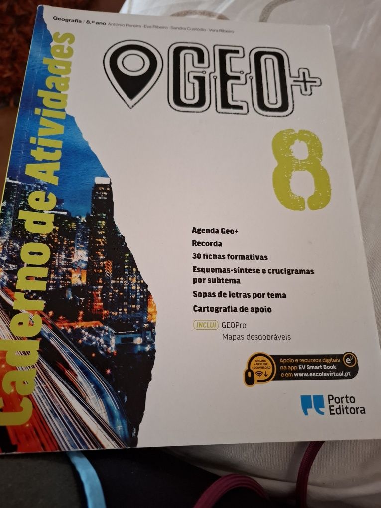 Geo + caderno de atividades 8° ano