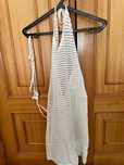 Vestido croché branco da Pull and bear