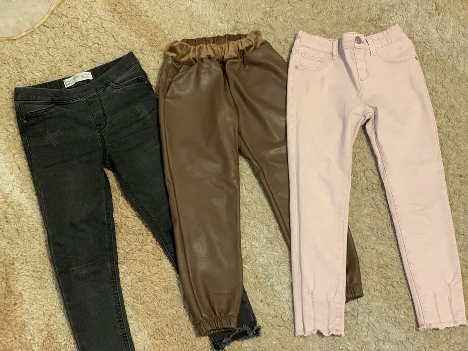Джинсы. Кожаные штаны