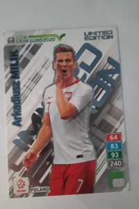 Arkadiusz Milik limited XXL edition road to euro 2020 panini