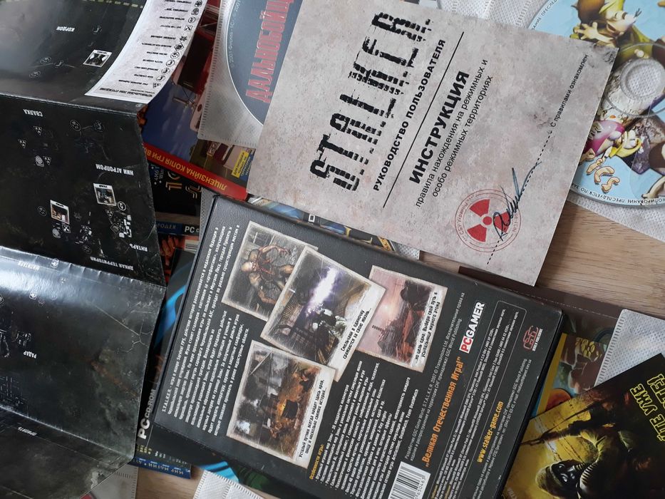 cd dvd диски с играми stalker в тылу врага продажа одним лотом 600 грн