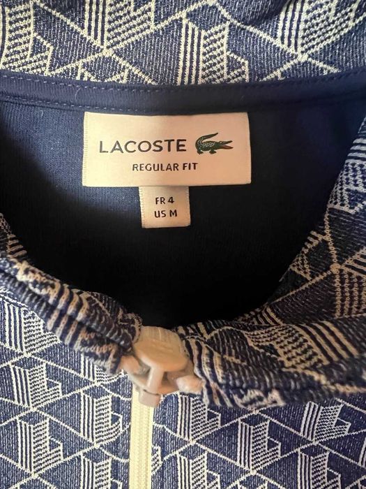 Чоловіча куртка толстовка Lacoste Paris Monogram р. М