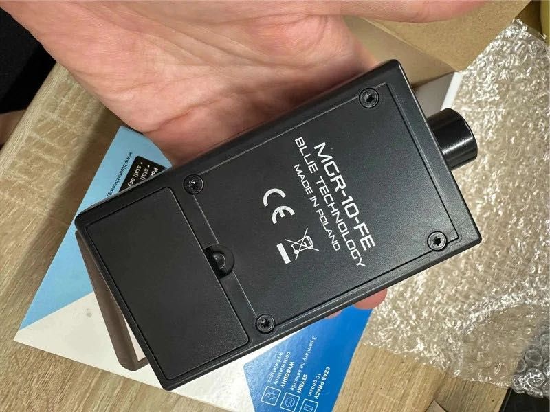 Miernik grubości lakieru Czujnik Tester MGR-10-FE Stal, Sonda Płaska