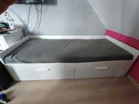 Łóżko rozkładane Ikea brimmnes