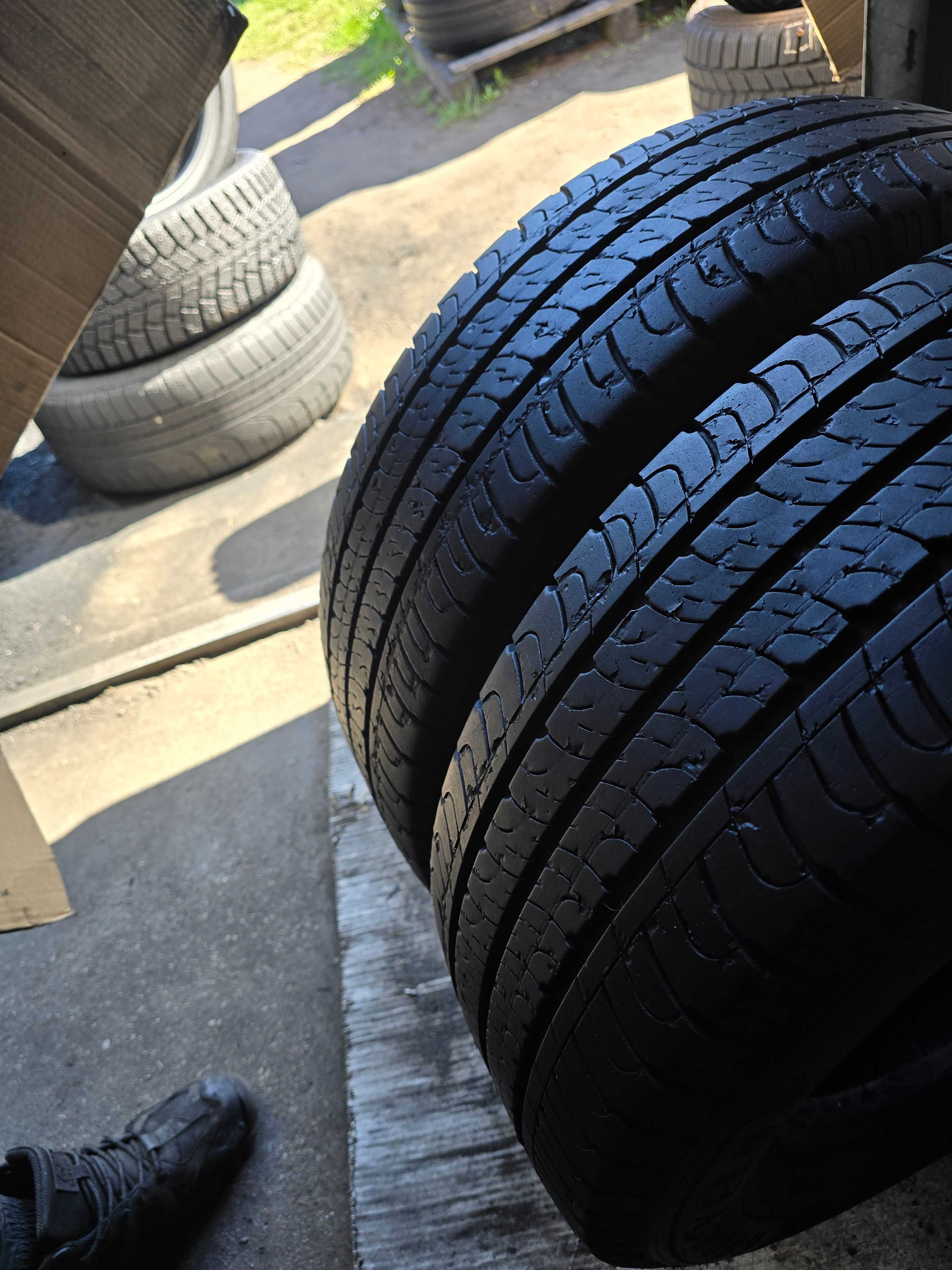 Sprzedam 2 opony 215/65 16" C Goodyear letnie 90% 2021r