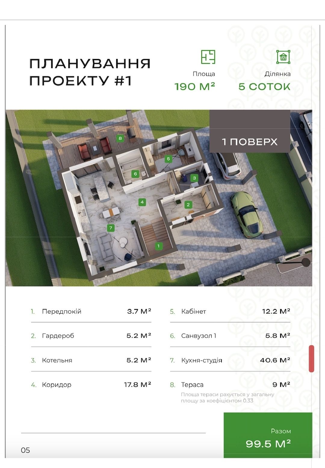 Будинок #4 190м2 с. Ходосівка Ходосовка Обухівський район закрита тер