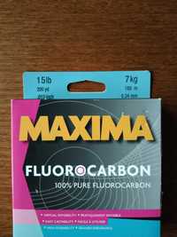 Żyłka wędkarska Maxima fluorocarbon 7 kg 180 m nowa Wrocław