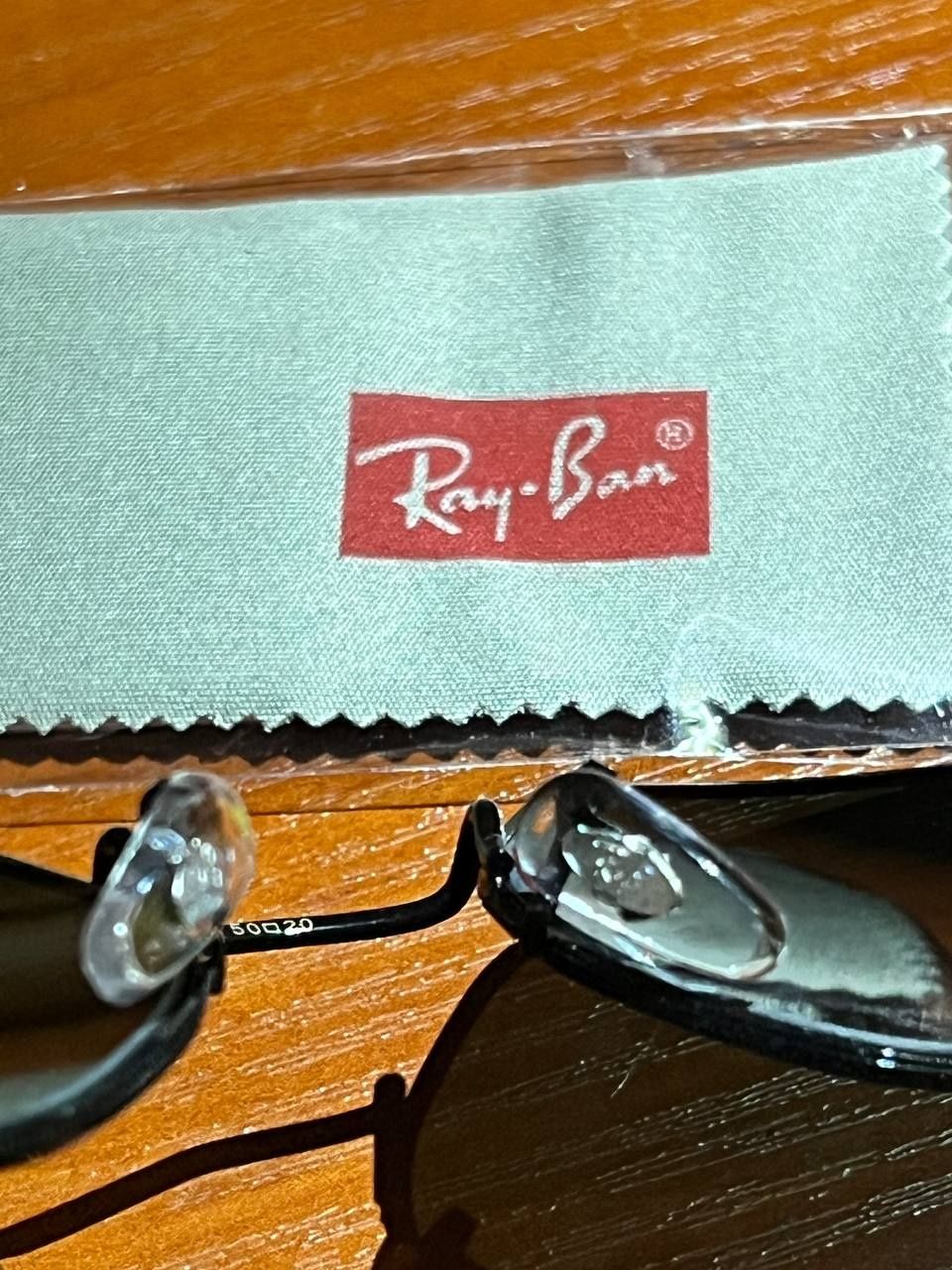 Ray Ban ОРИГИНАЛ Octagonal RB3556N Flat Lenses Очки окуляри 001/45