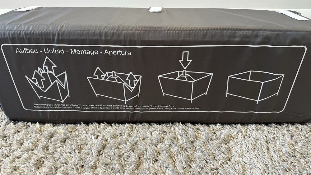 Ліжко-манеж дитяче