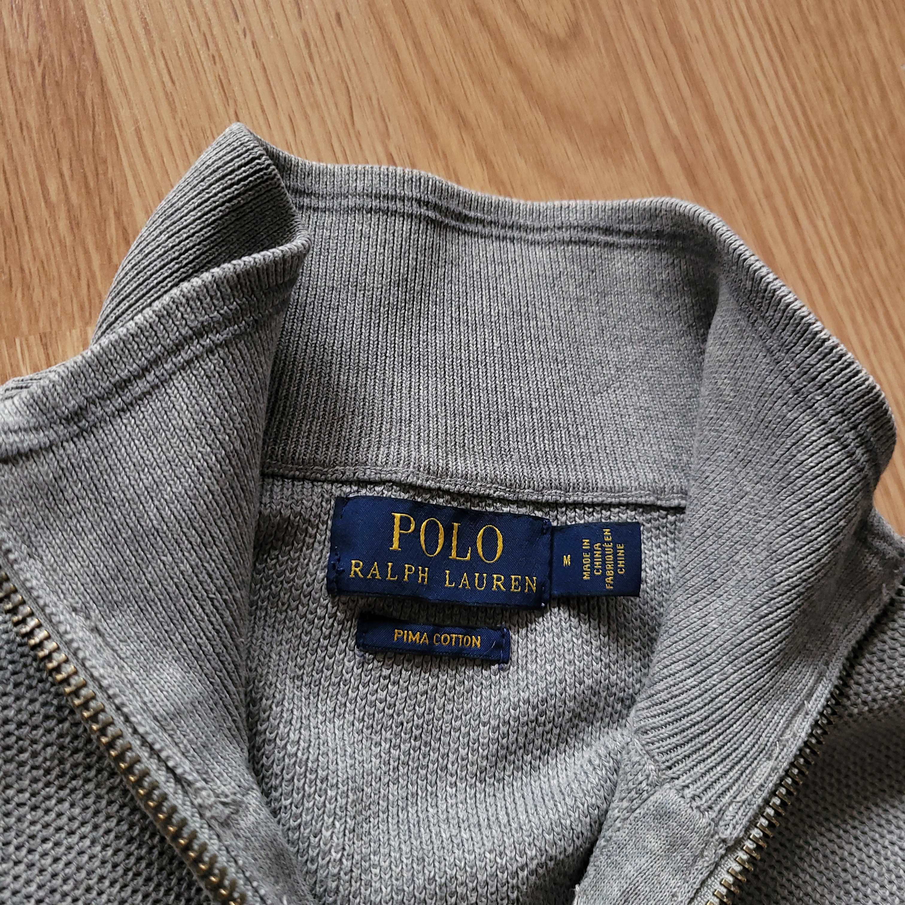 Sweter halfzip Ralph Lauren M najnowsza kolekcja