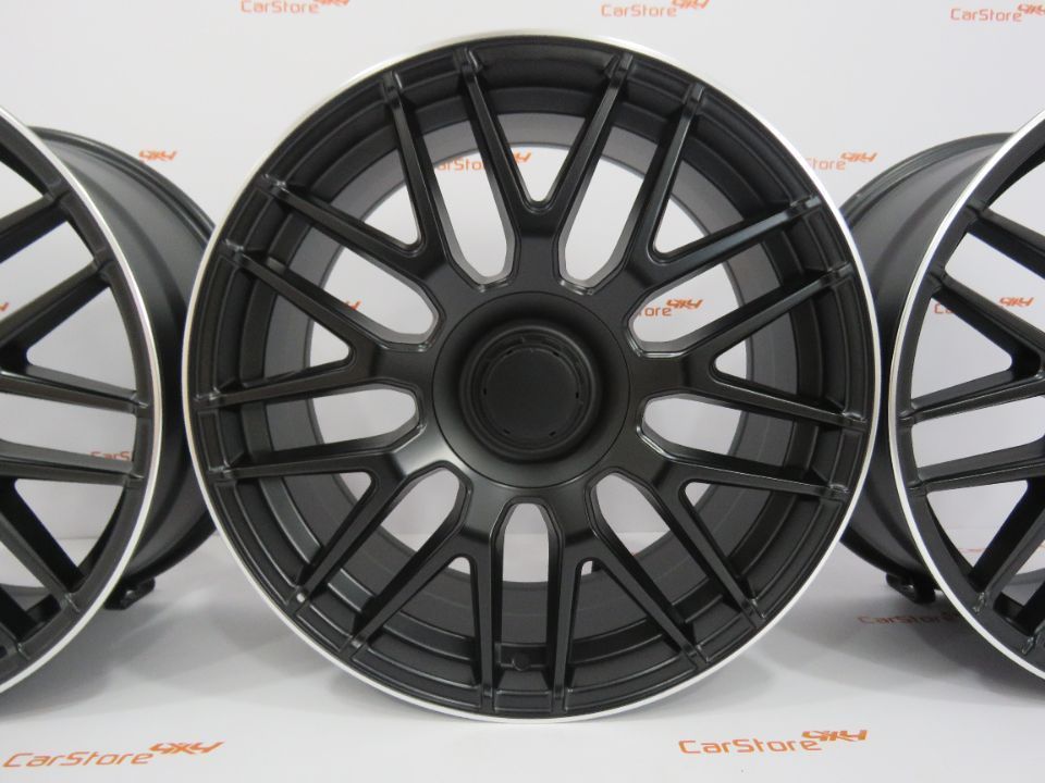 Jantes Look Mercedes Amg 19 x 8.5 et42 5x112 Preto + Polido
