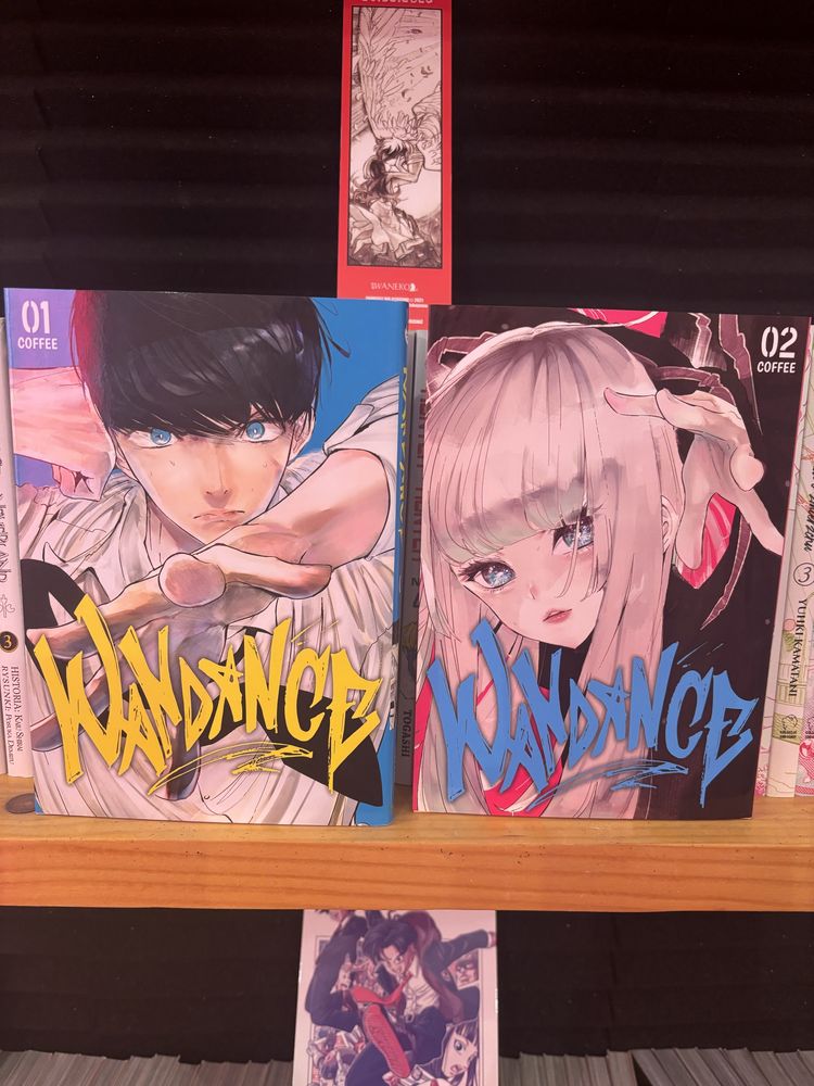 Wandance manga tomy 1-2