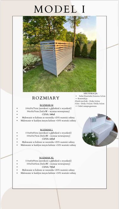 Zabudowa Osłona Obudowa Klimatyzatora Dowolna Kolorystyka