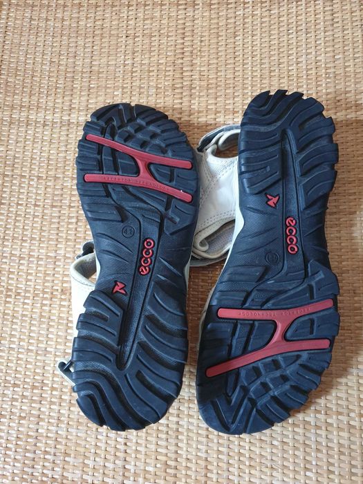 Жіночі сандалі від ECCO, бежевого кольору, 41 розмір, стелька 26 см