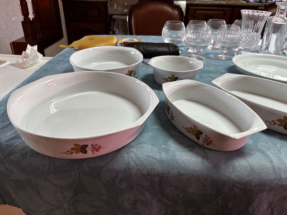 Conjunto de travessas de ir ao forno