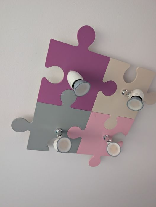 Lampa sufitowa nowodvorski plus kinkiet puzzle
