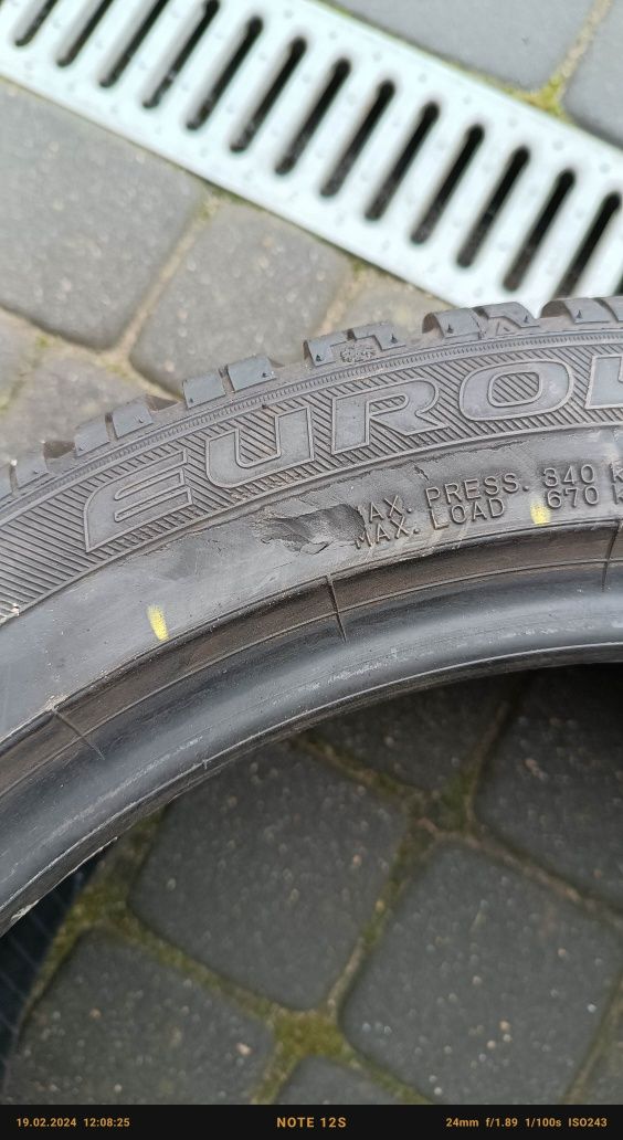 Opony zimowe Falken 225/45 r17 eurowinter HS01