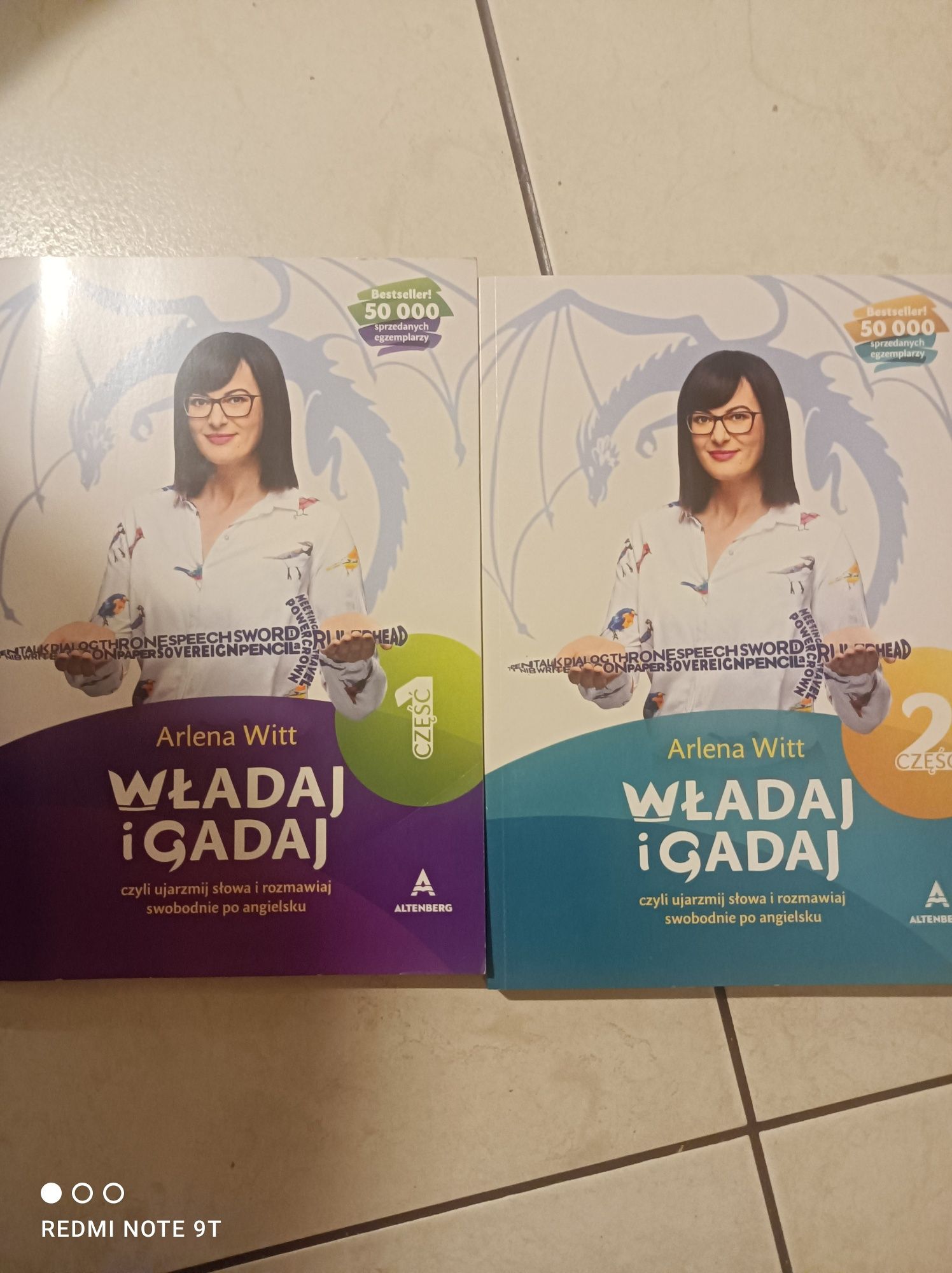 Jak nowe! Książki do nauki angielskiego - "Władaj i Gadaj" dwie części