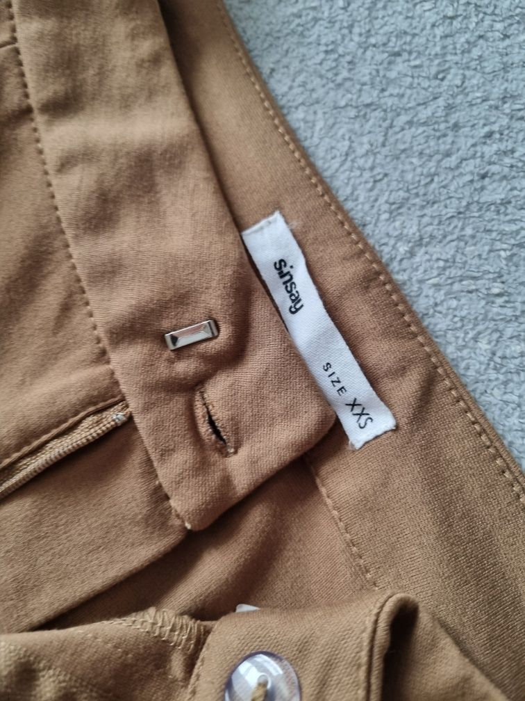 Spodnie wide leg Sinsay XXS