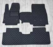 Коврики в салон Екошкіра для Nissan Ariya Almera Juke Kicks Leaf Micra