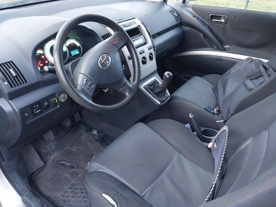 Toyota corolla verso 2004r, 1,8l, 129 KM, benzyna +lpg