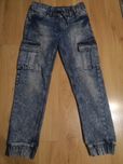 Spodnie jeansowe rozm. 128
