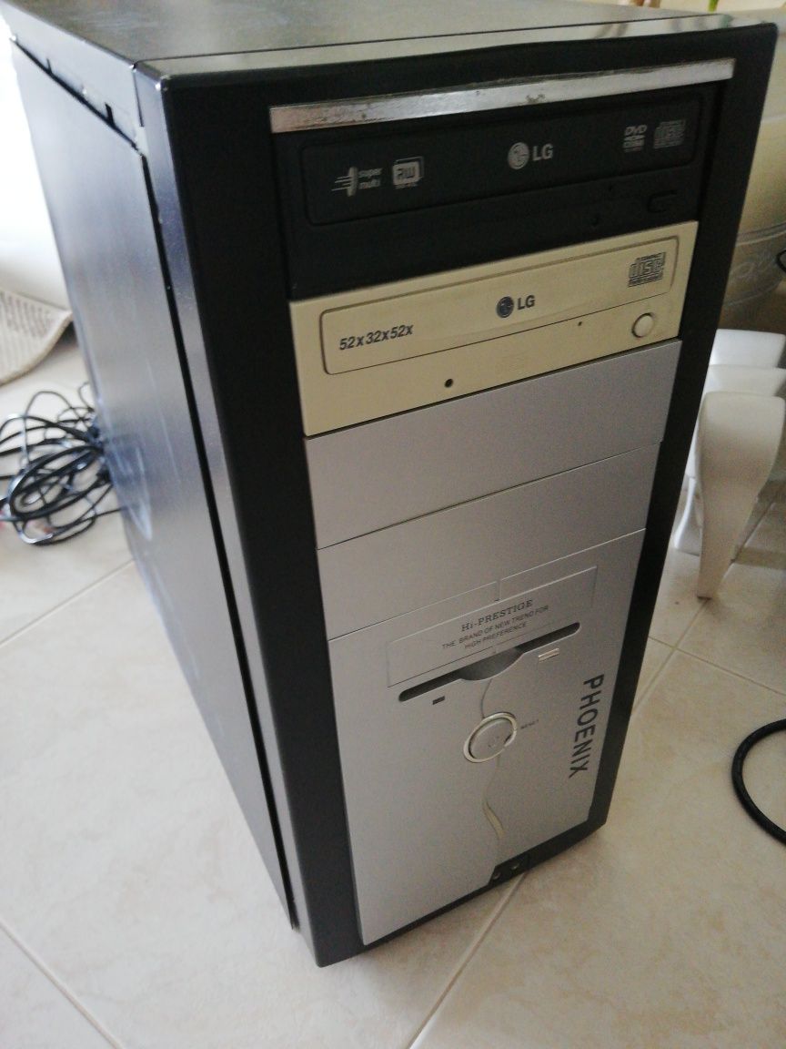 Torre Pc pentium 4 sem disco