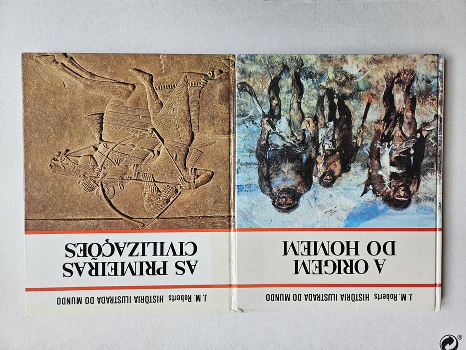Lote de 2 Livros da Colecção História Ilustrada do Mundo Usados