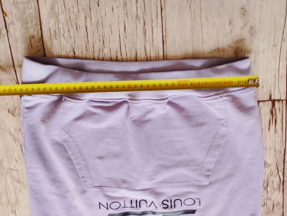 Liliowa bluza z kapturem Louis Vuitton r.XS