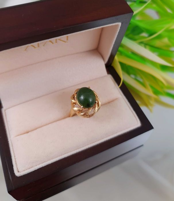 Pierścionek złoty z oczkiem 7,16g 585