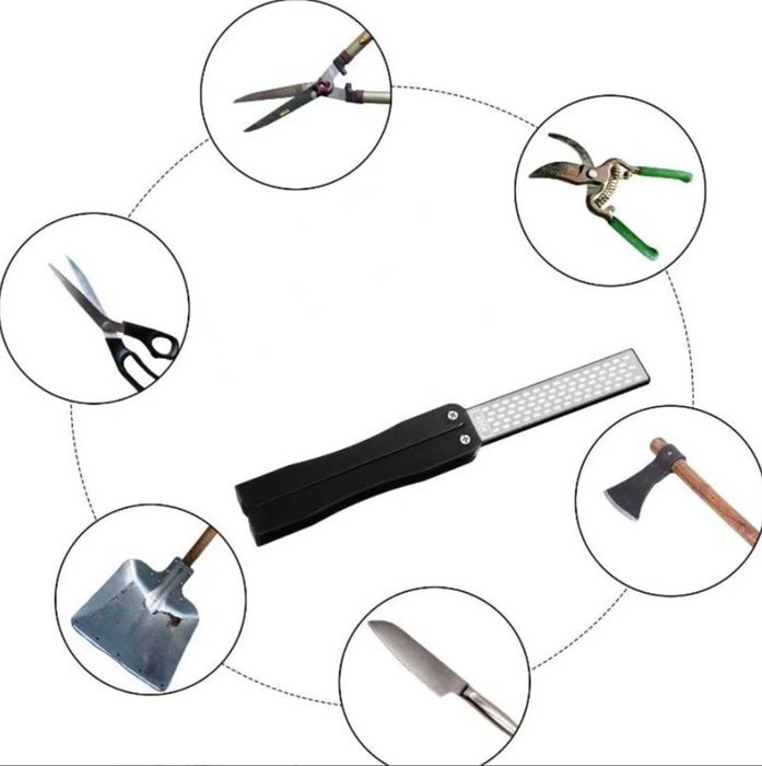 Ostrzałka Diamentowa Dwustronna 600/400 Do Noży Stalowych Ceramicznych