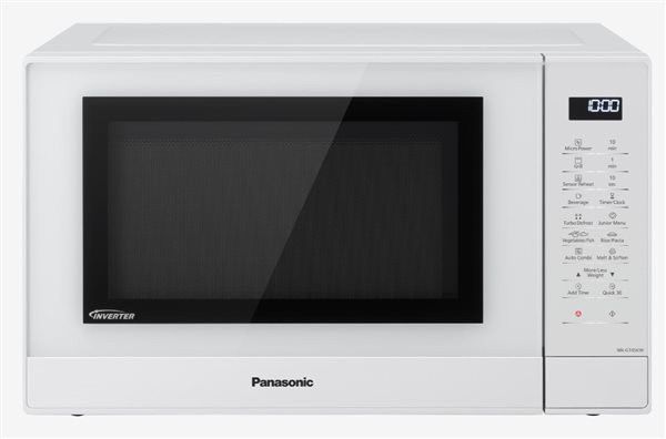 Micro-ondas PANASONIC NN-GT45KW (31 L) com grill, tecnologia Inverter