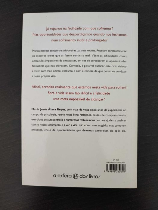 A Inutilidade do Sofrimento, M.ª Jesús Álava Reyes (portes inc.)
