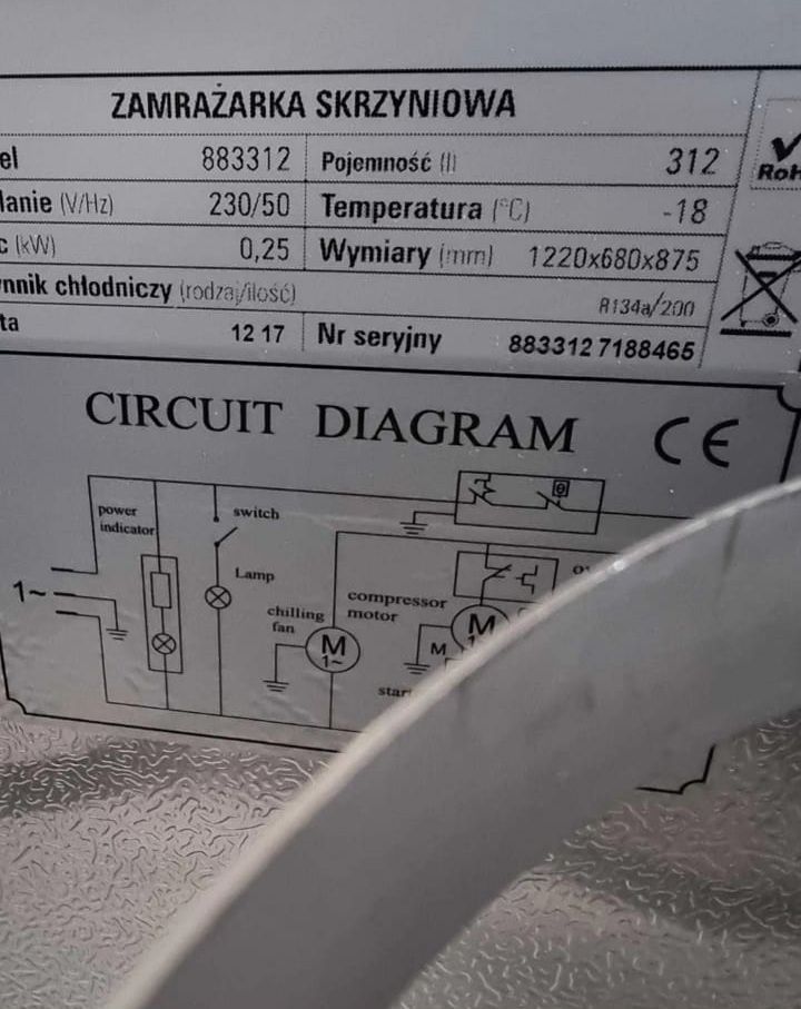 Konserwator do lodów witryna,chłodziarka zamrażarka lody
