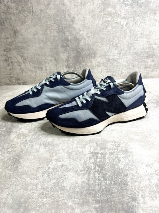 Кроссовки мужские New Balance 327 Light Blue Ms327Wd 574 синие  1906