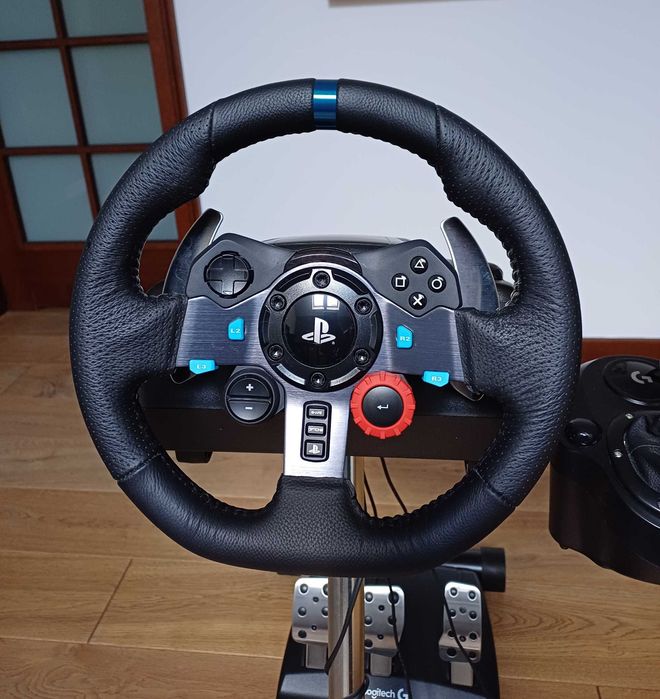 Logitech G29 + Shifter + Stojak – Stan Idealny, Używane 3 Razy