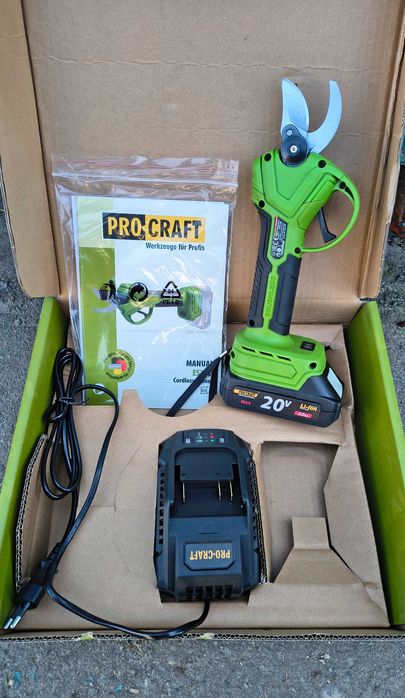 Акумуляторний секатор Procraft  Es28li без АКБ