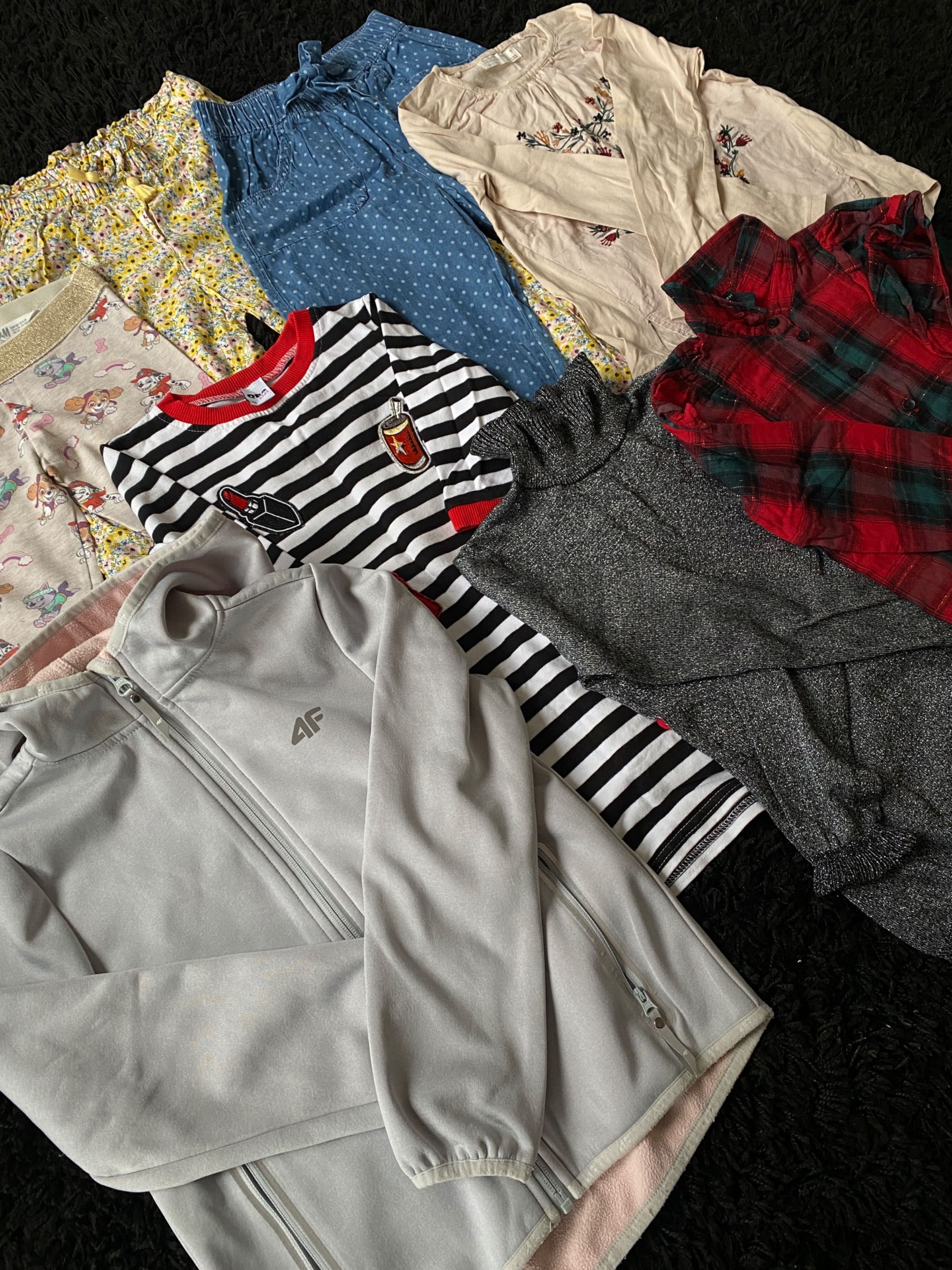 zestaw rzeczy 4F, Reserved, Zara, H&M