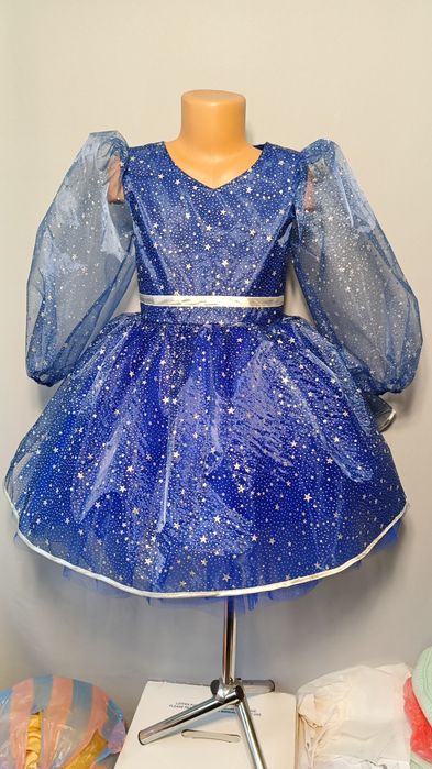 Карнавальні костюми, сукня Сніжинки, Зірочки ,Намистинки
