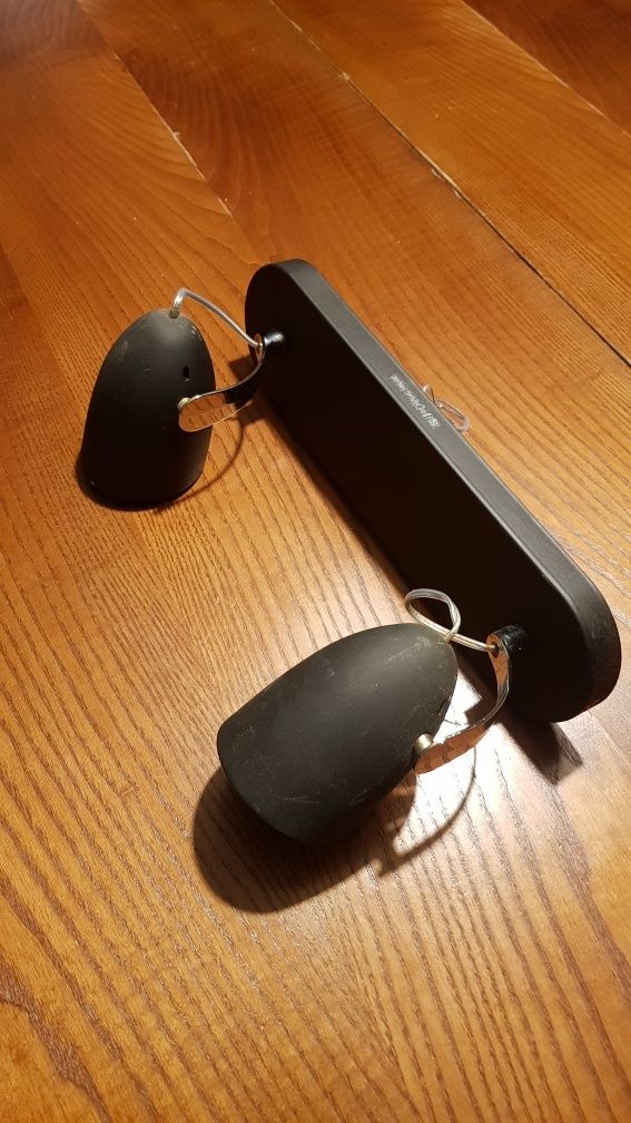 Lampa kinkiet Massive Alma czarna loft
