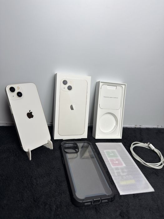 iPhone 13|Starlight|100%|Super Stan|Pełen Zestaw