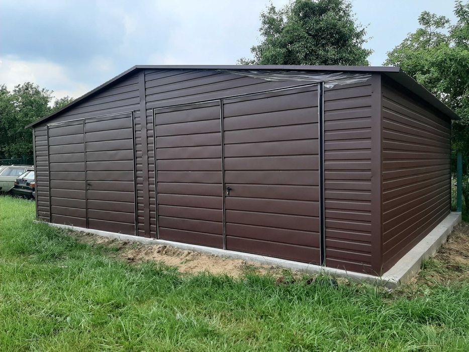 PROMOCJA ! Garaż blaszany 6x6, blaszak  profil ocynk