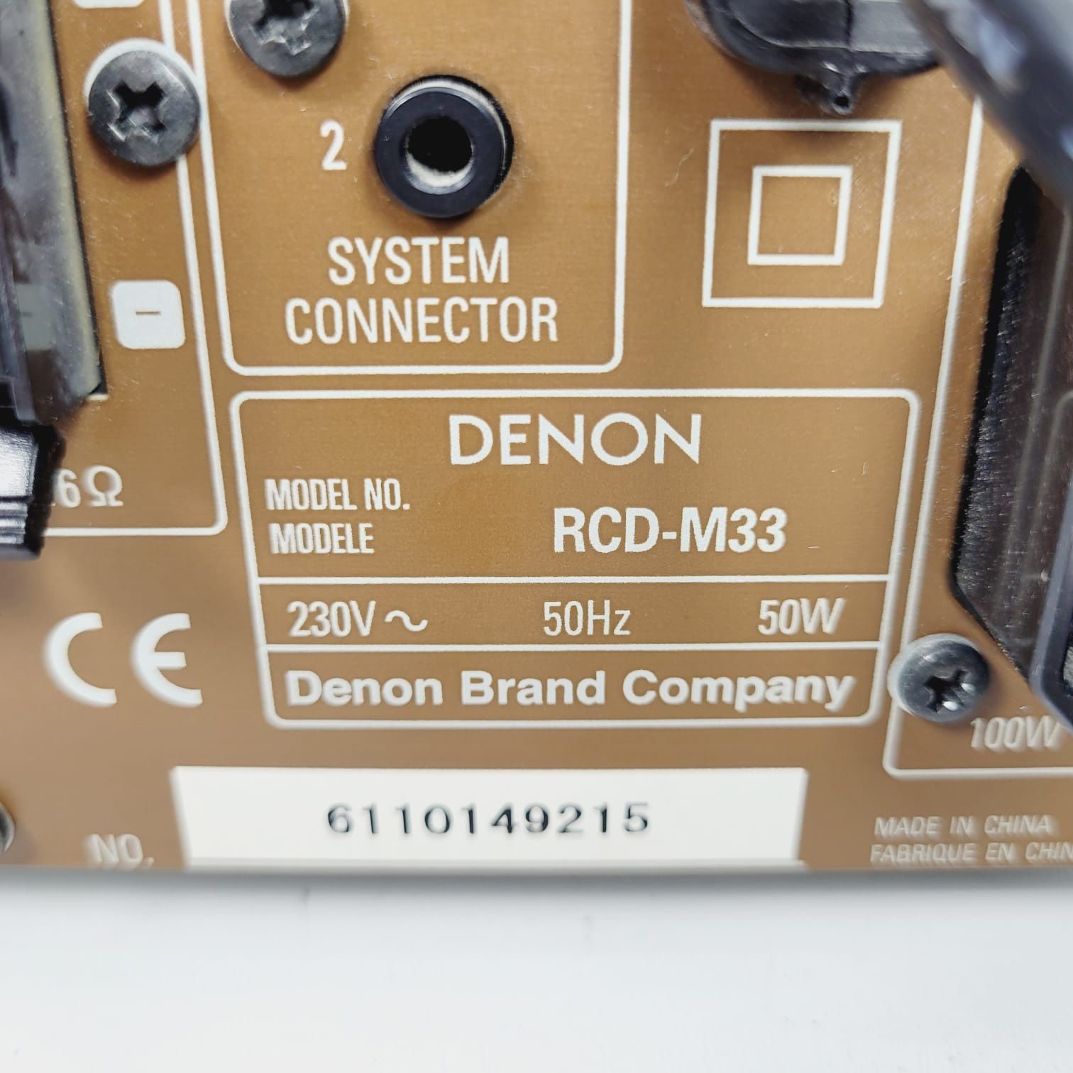 Denon RCD M33 AMPLITUNER Wzmacniacz cd radio pilot