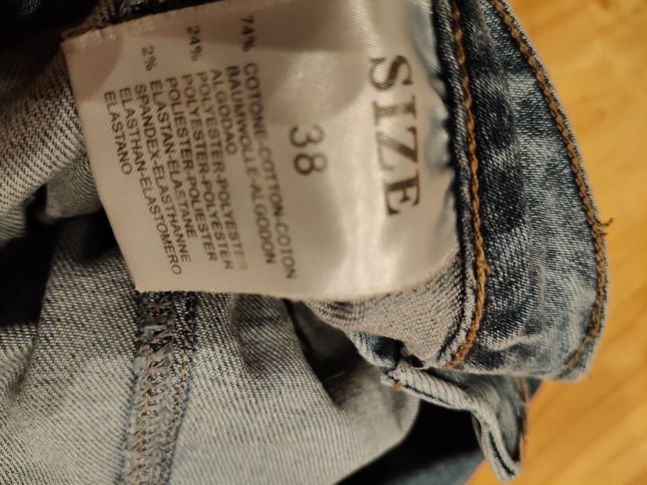 Długa spódnica dżinsowa