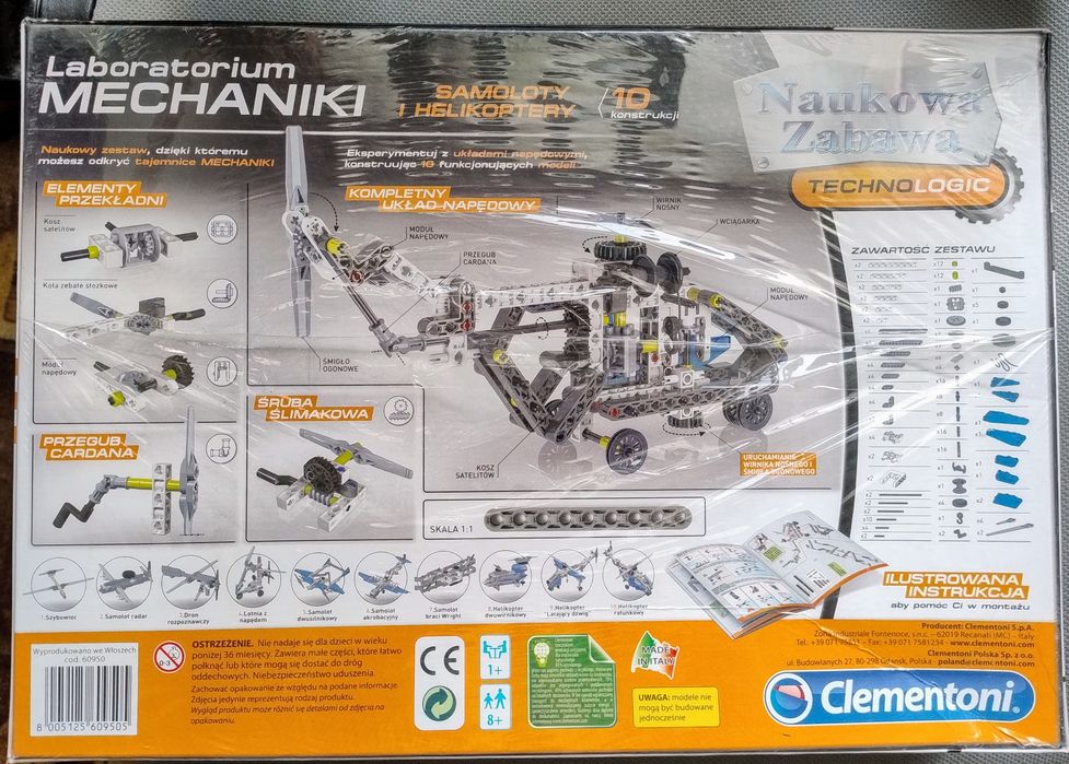 Laboratorium Mechaniki - Samoloty i helikoptery [nowe, zafoliowane]