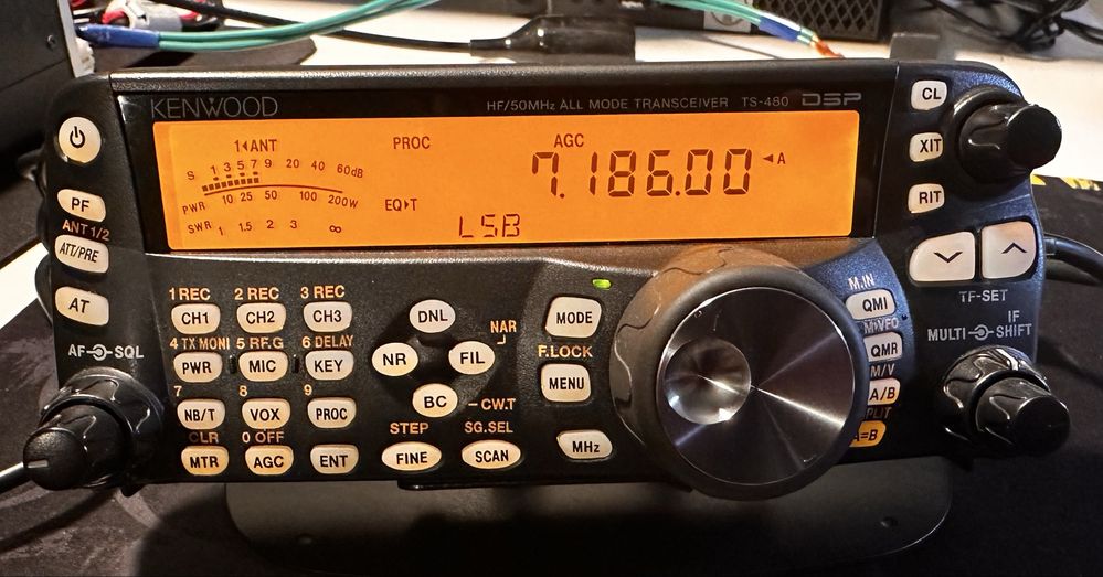 Kenwood TS 480 HX 200w KF transceiver - odblokowany TX