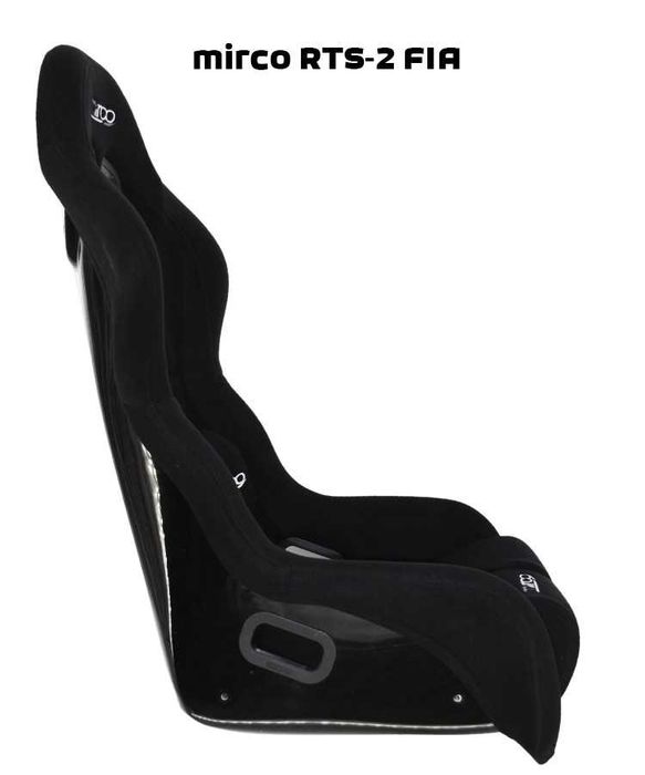Fotel kubełkowy Mirco RTS-2 FIA motorsport/drift/rally/simracing