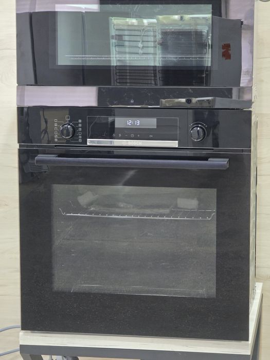 Духовка + Мікрохвильовка + Пароварка Обсидіан Нова-Виставка