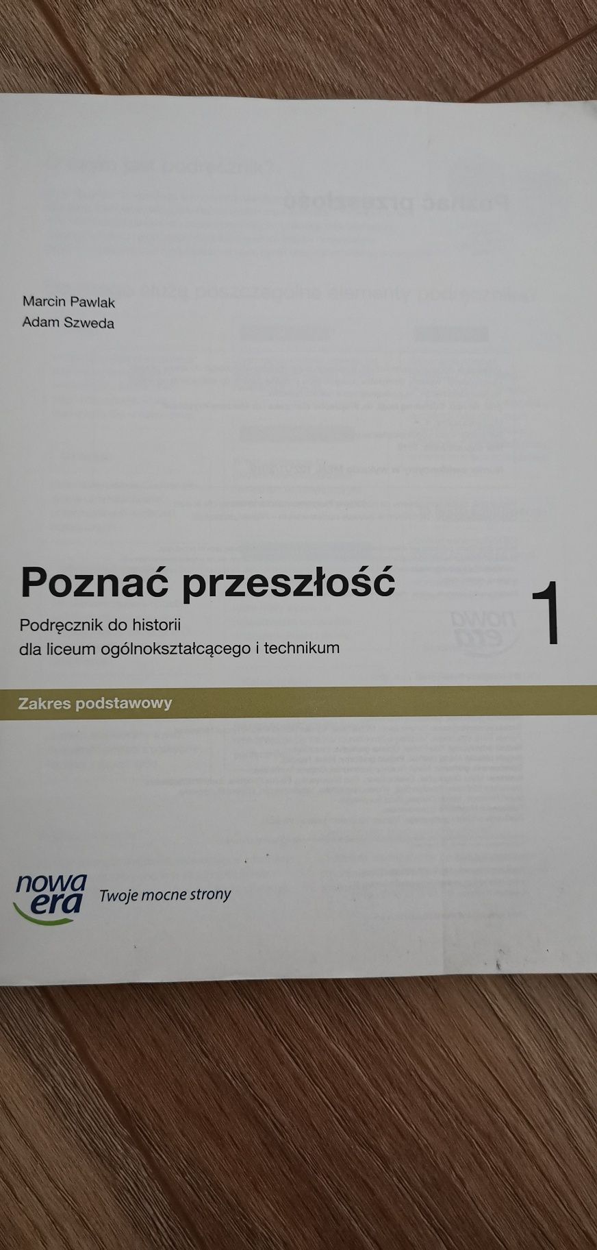 Historia Poznać przeszłość 1