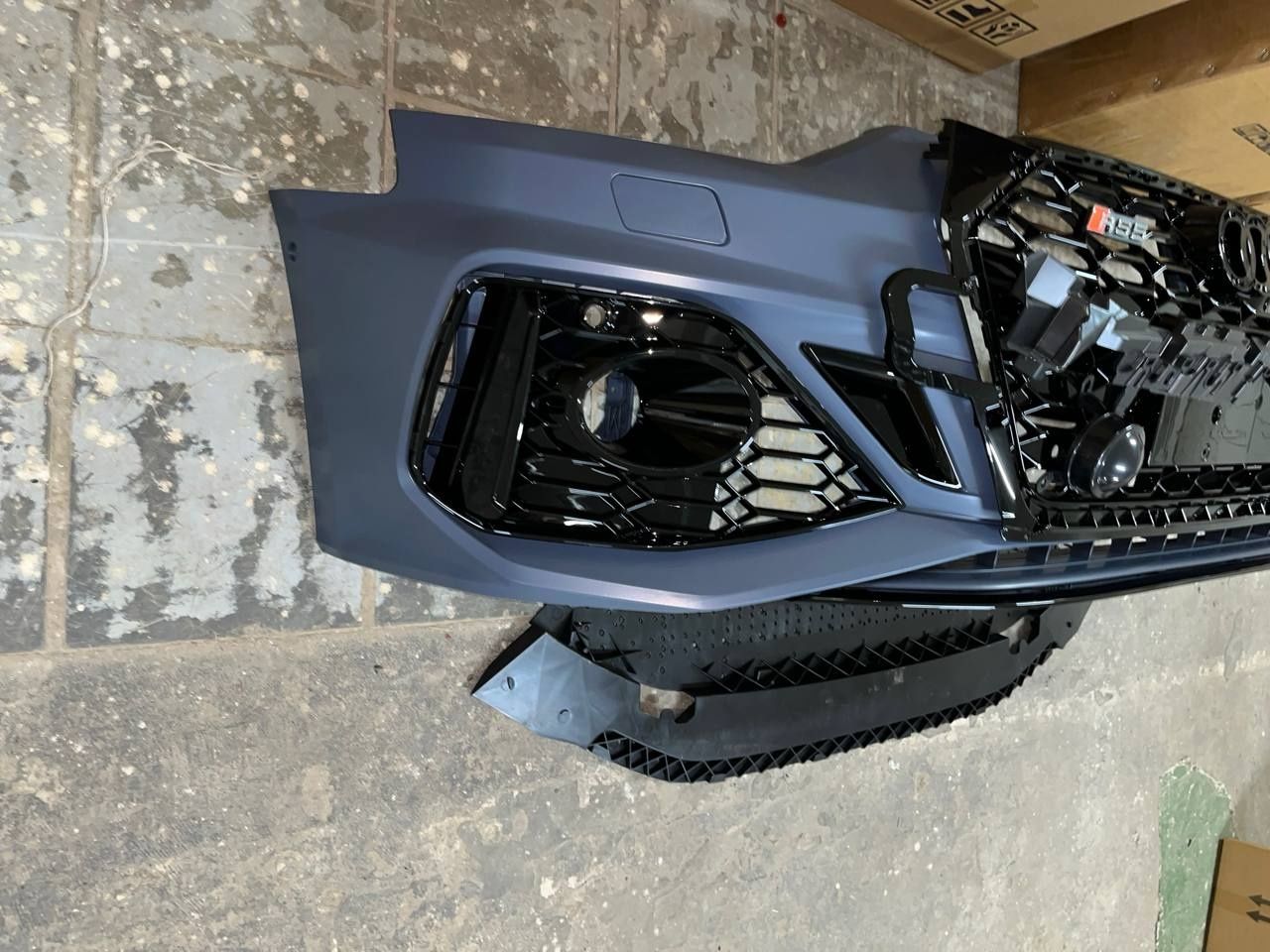 Бампер передний в сборе Audi A5 RS 2020 2021 2022 2023 2024